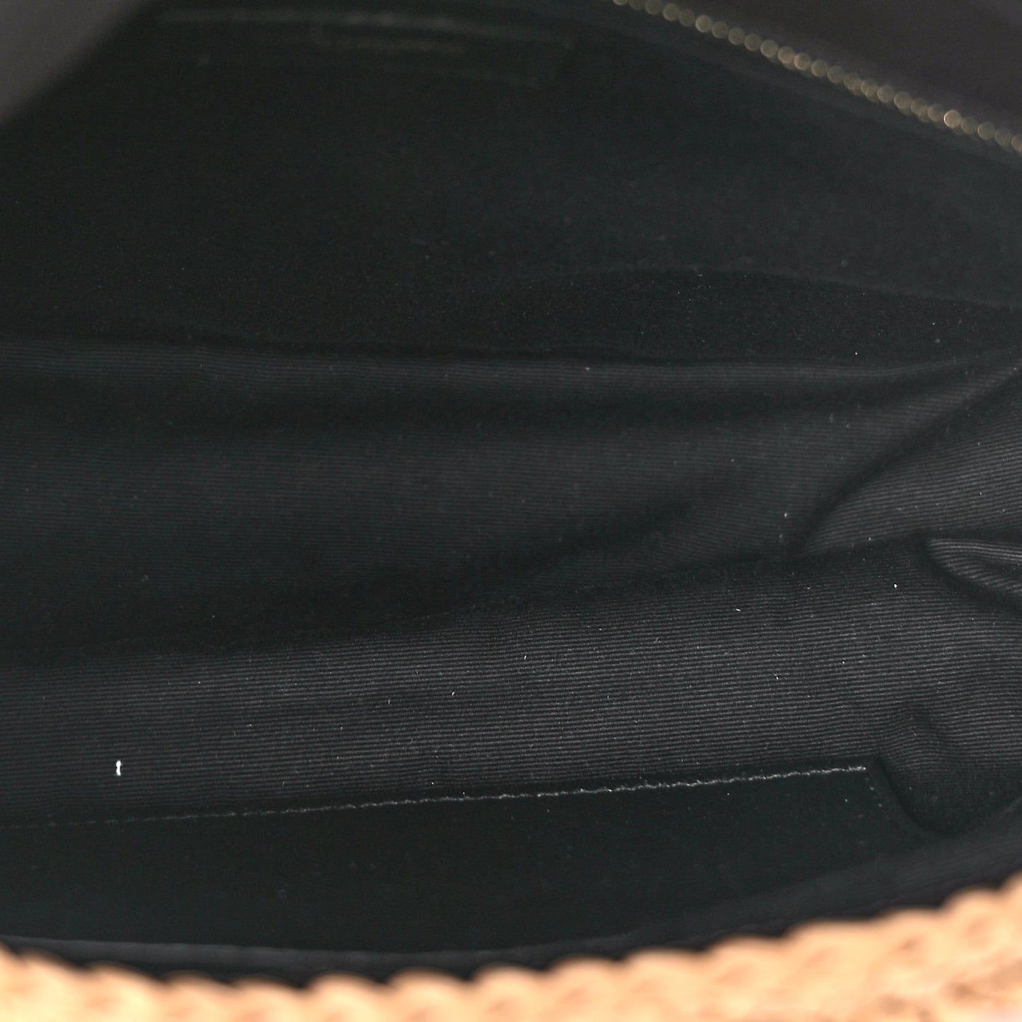 Saint Laurent Raffia Calfskin Monogram Medium Niki Chain Satchel Natural