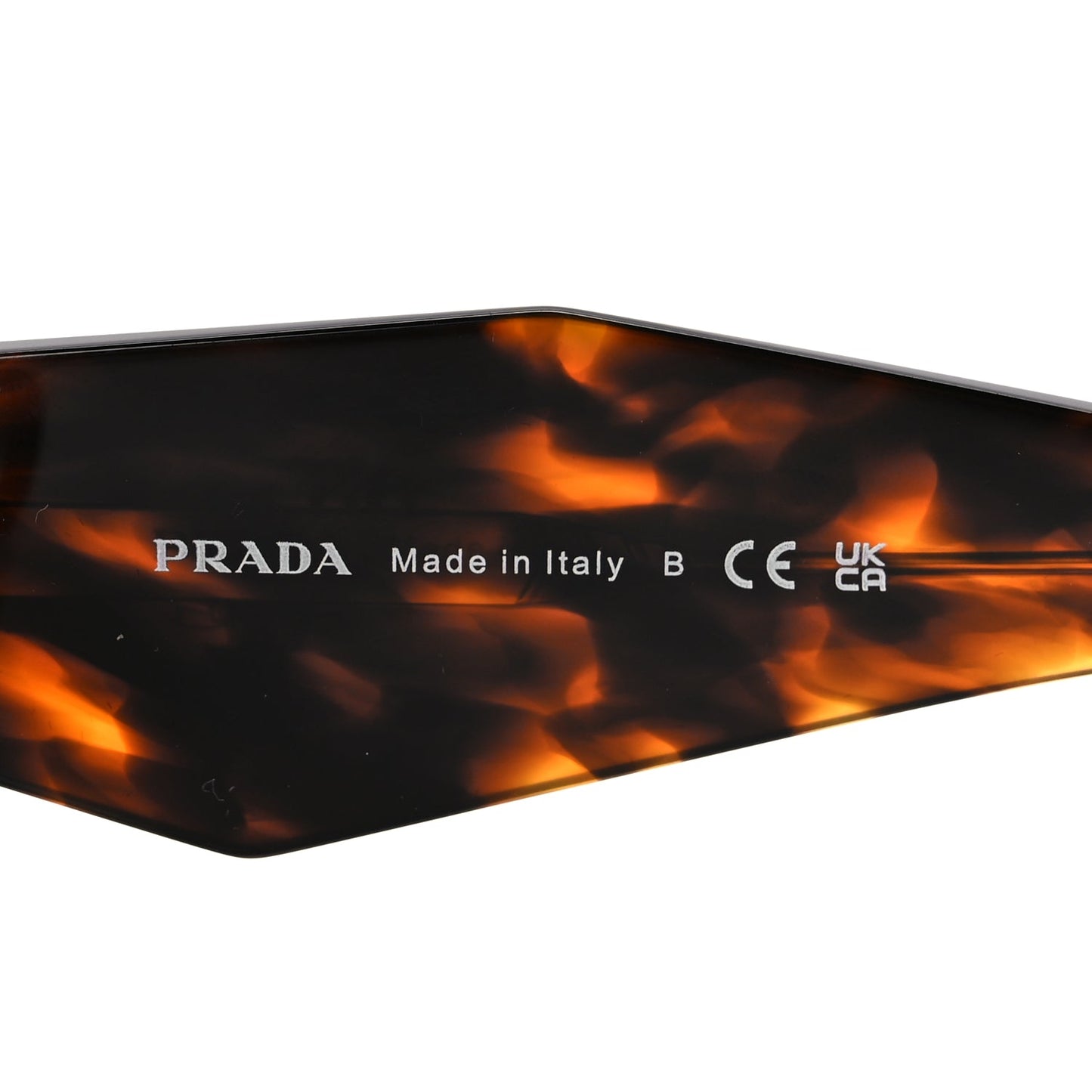 Prada Acetate Symbole Sunglasses SPR 08Y Havana