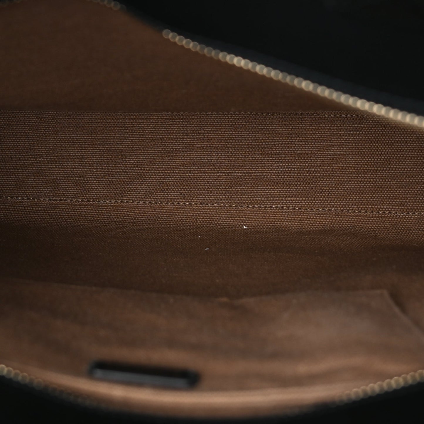 Burberry Canvas Smooth Calfskin Tote  Black Camel