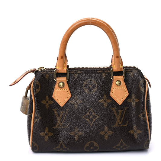 Louis Vuitton Louis Vuitton Monogram Mini Sac HL Speedy