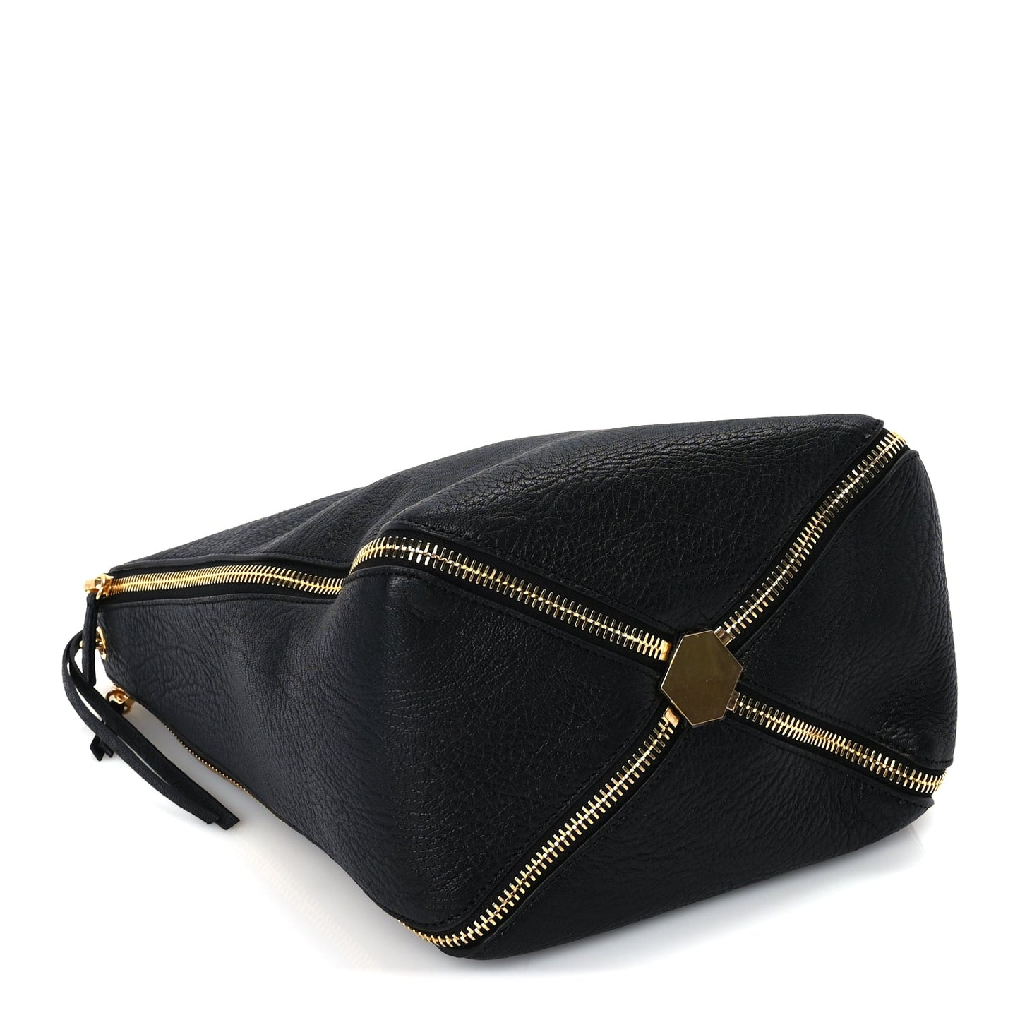 Mulberry Textured Goatskin Camden Black