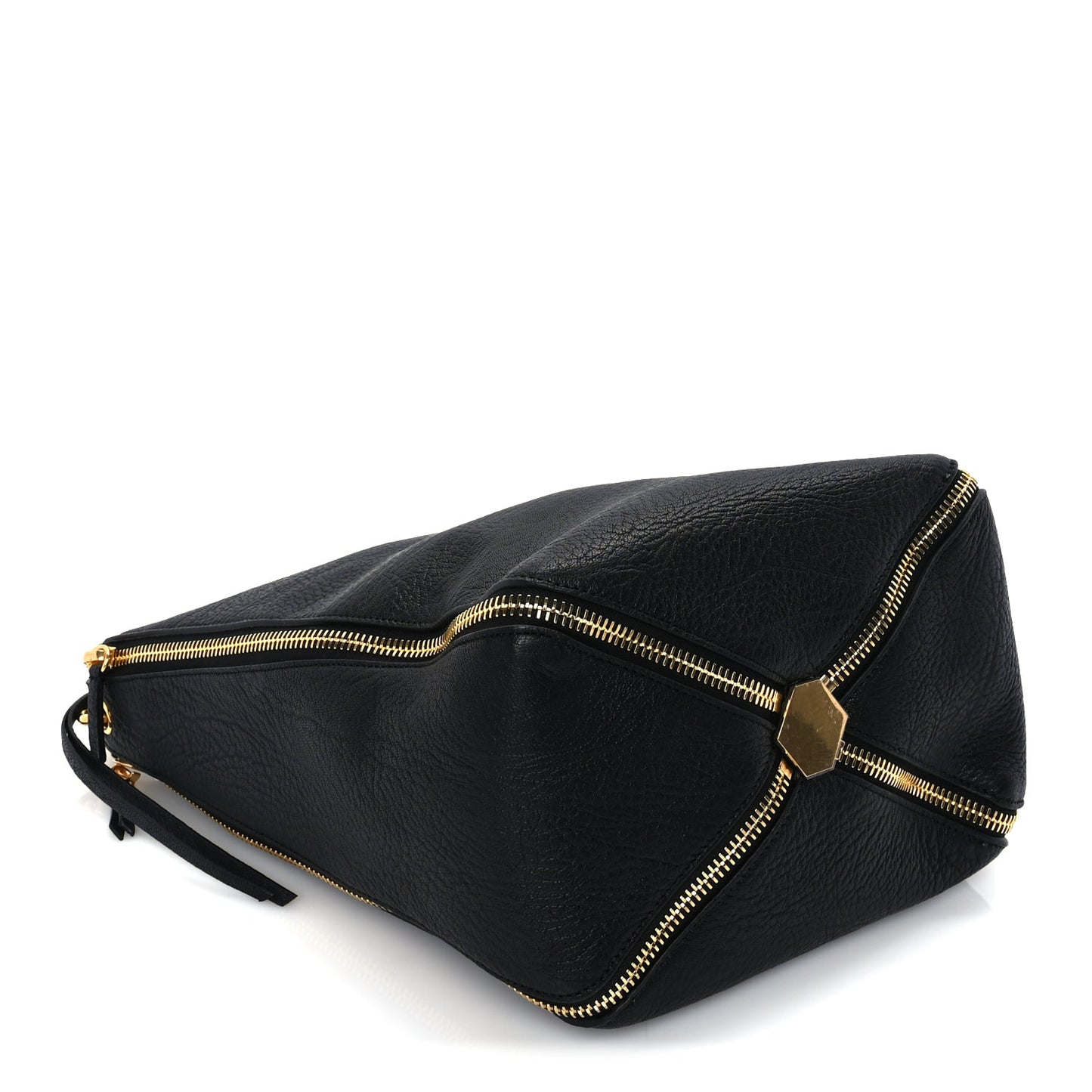 Mulberry Textured Goatskin Camden Black