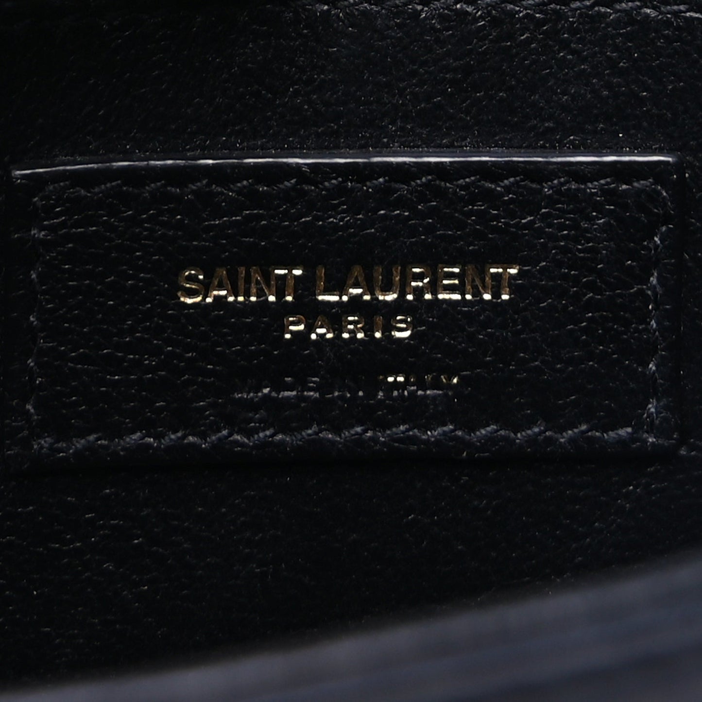 Saint Laurent Box Calfskin Monogram Medium Solferino Satchel  Black