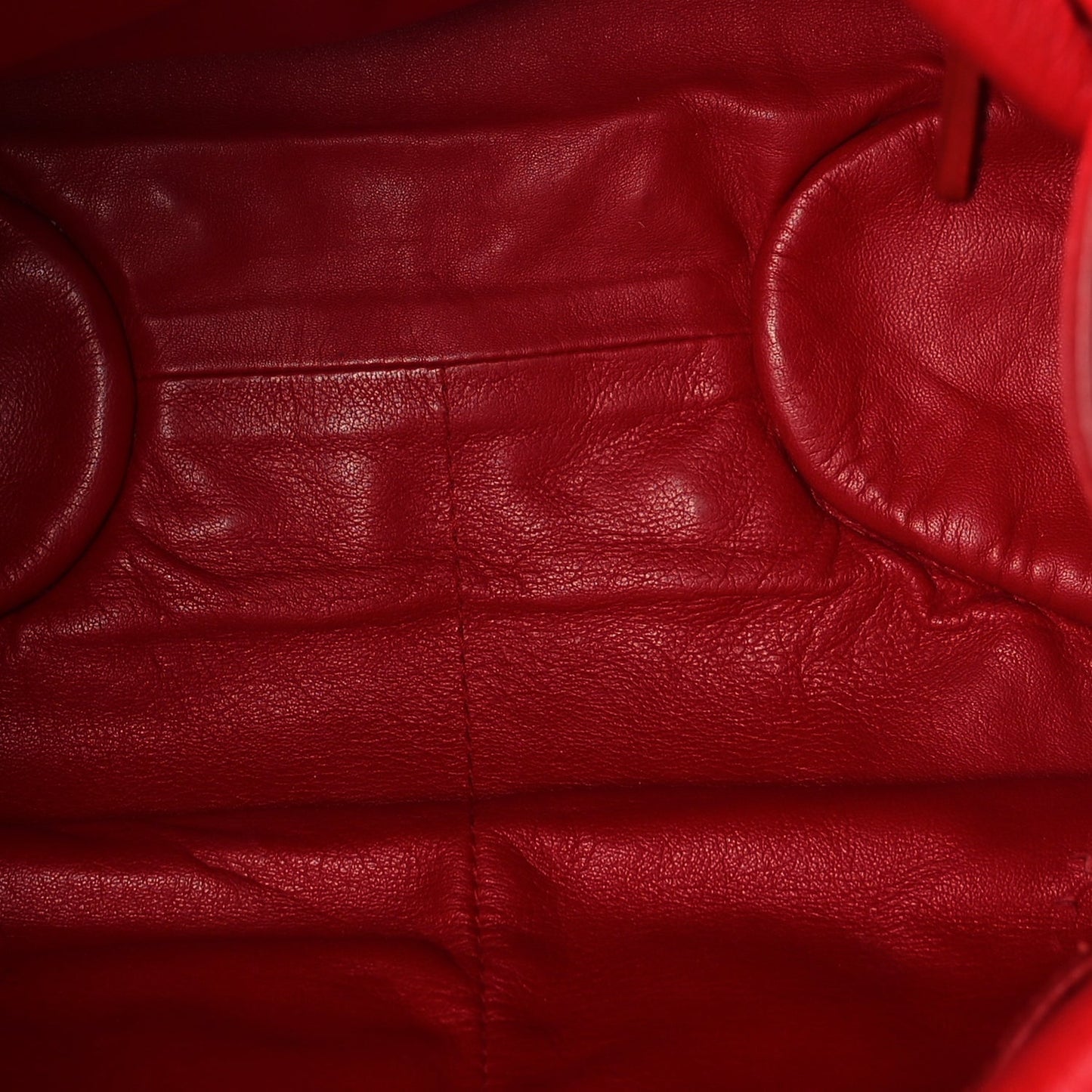 Christian Dior Calfskin Embellished 61 Tote Red