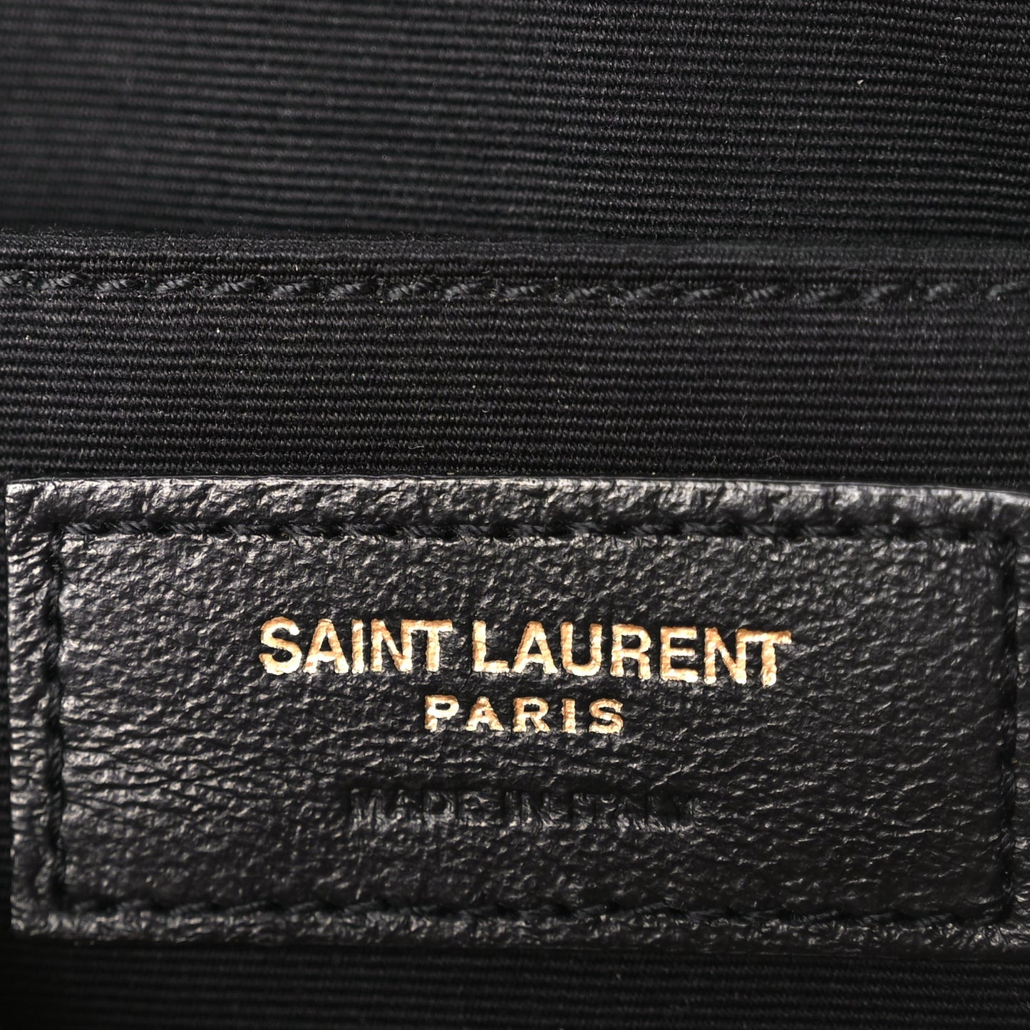 Saint Laurent Calfskin Matelasse Monogram Lou Camera Bag Dark Beige