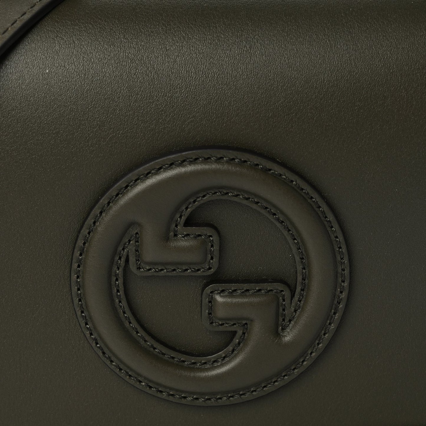 Gucci Roxy Calfskin Medium Blondie Top Handle Bag Green
