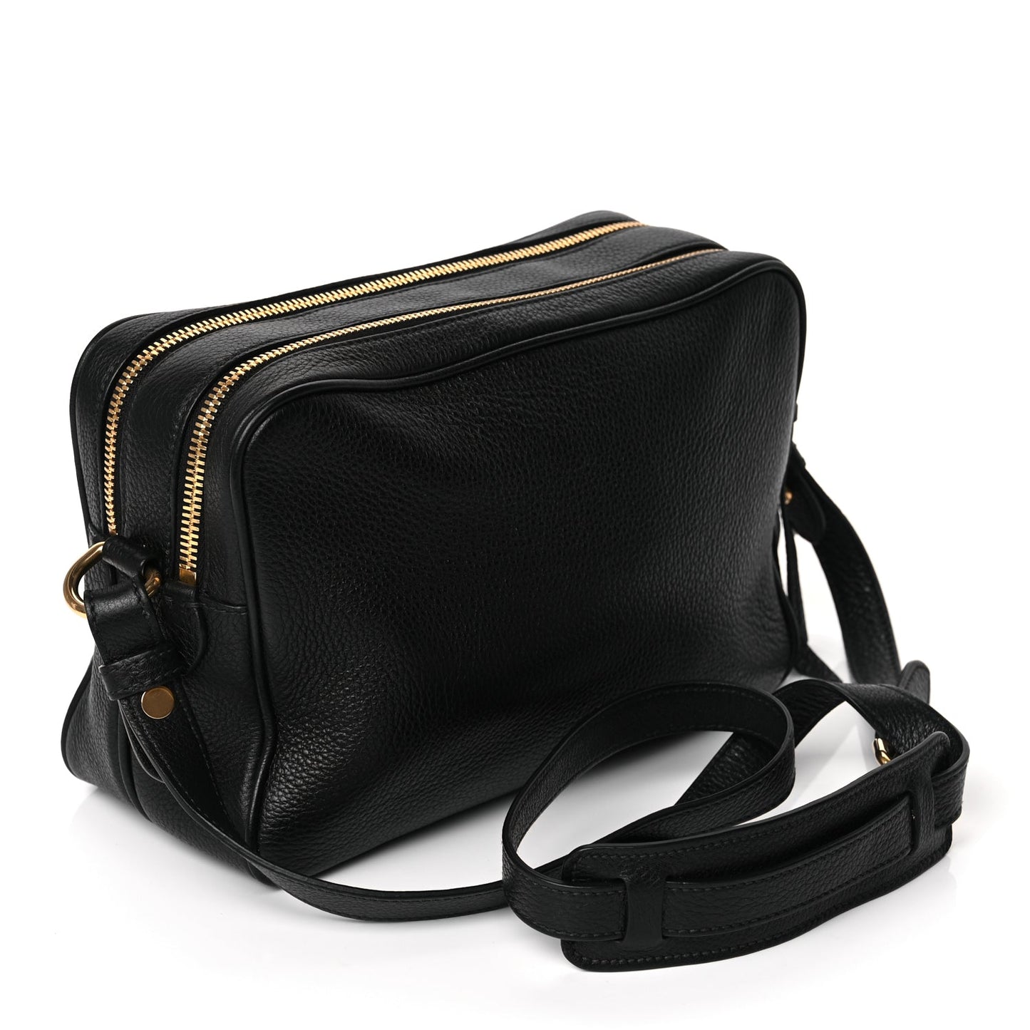 Prada Vitello Phenix Camera Bag Black