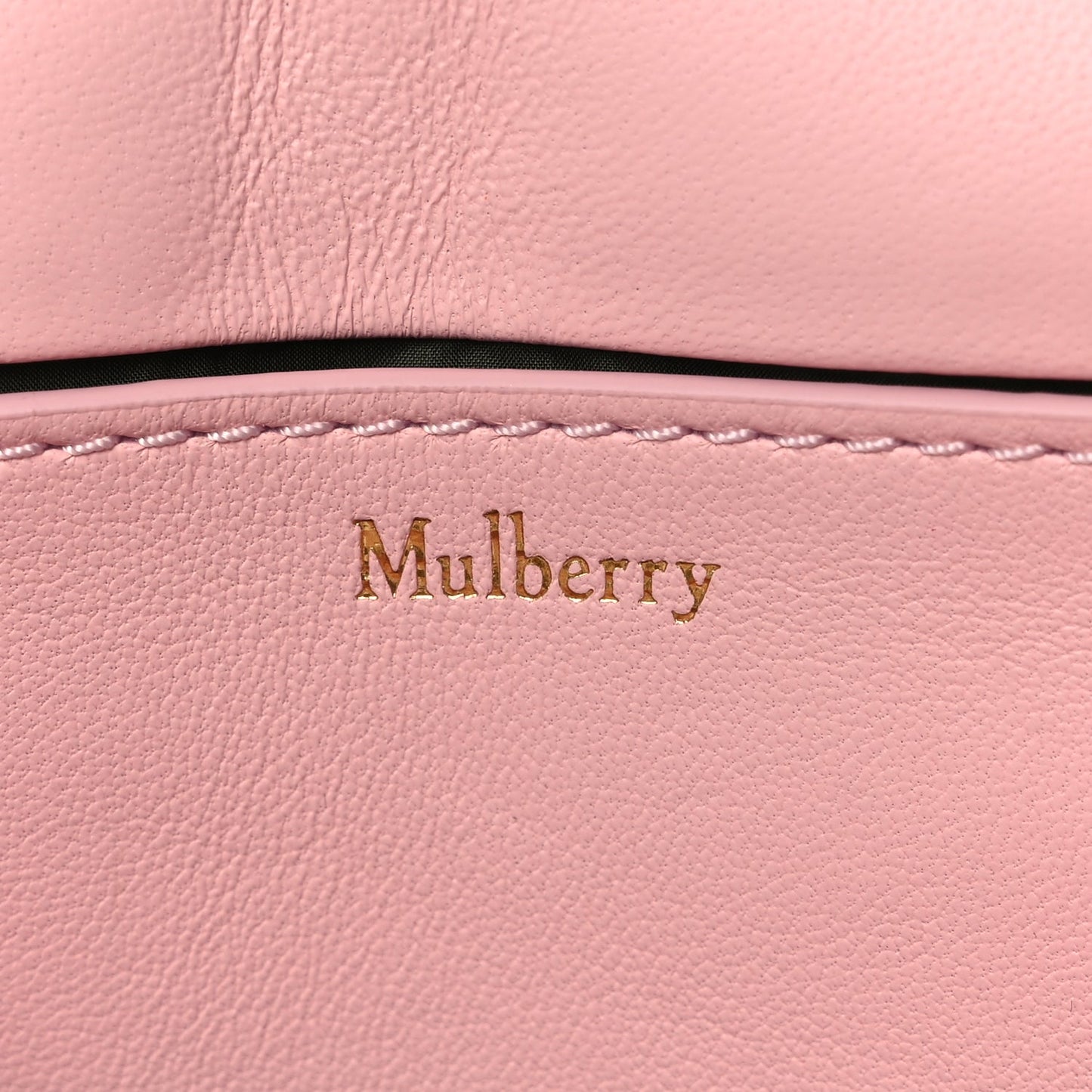 Mulberry Nappa Pillow Quilted Little Softie Bag Powder Rose