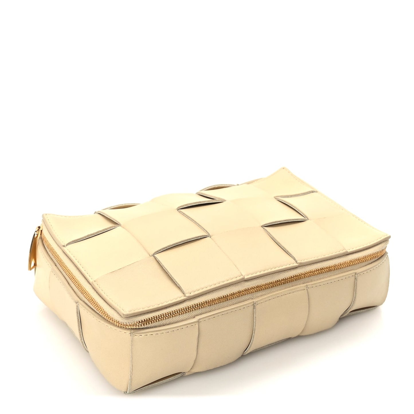 Bottega Veneta Maxi Intrecciato Travel Case  Porridge