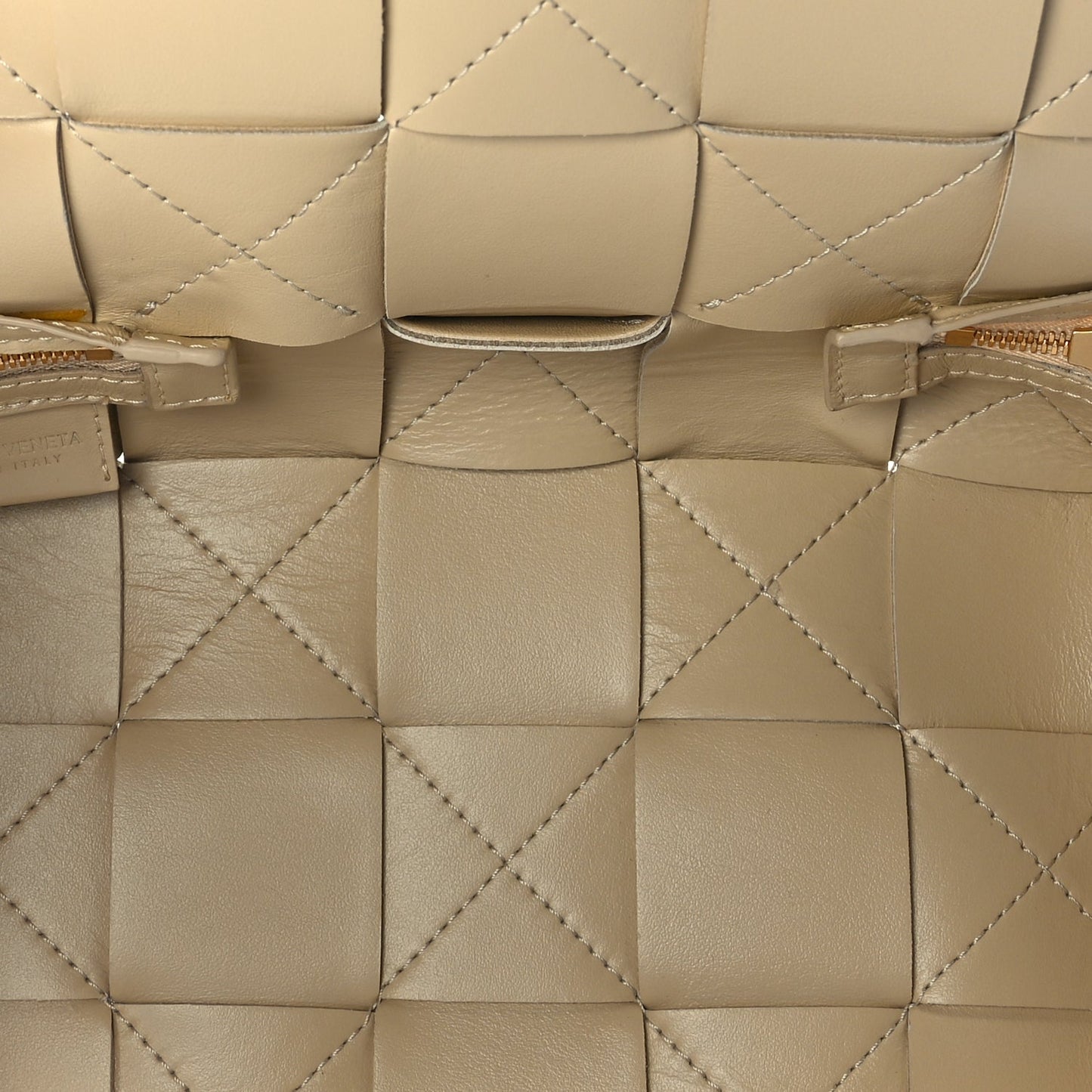 Bottega Veneta Maxi Intrecciato Travel Case  Porridge