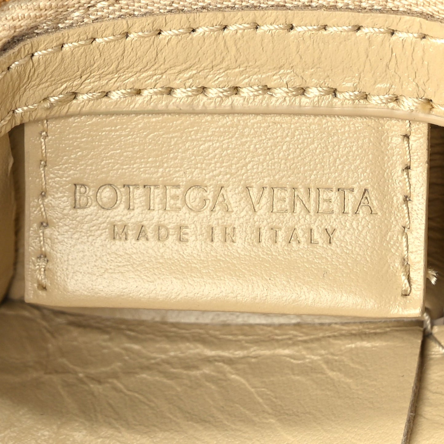 Bottega Veneta Maxi Intrecciato Travel Case  Porridge