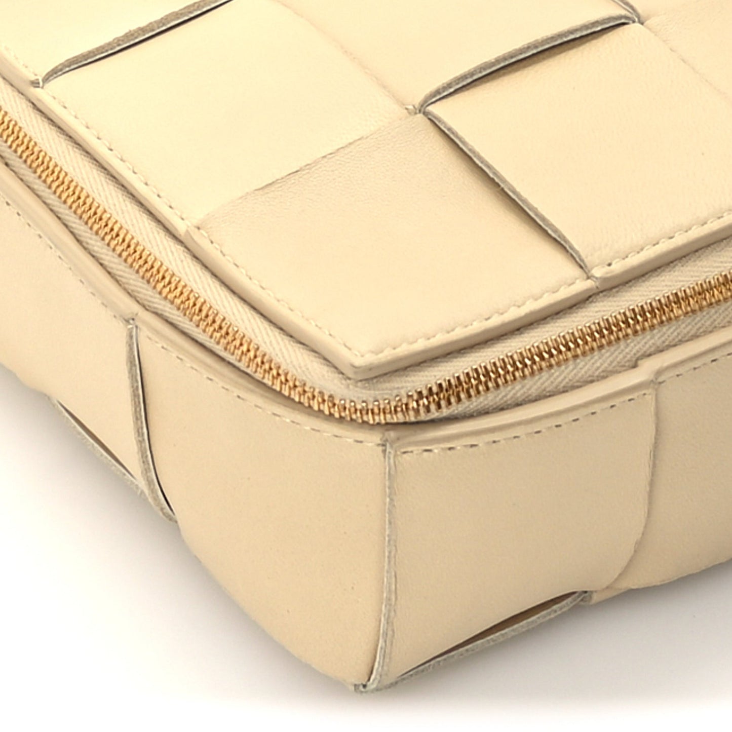 Bottega Veneta Maxi Intrecciato Travel Case  Porridge