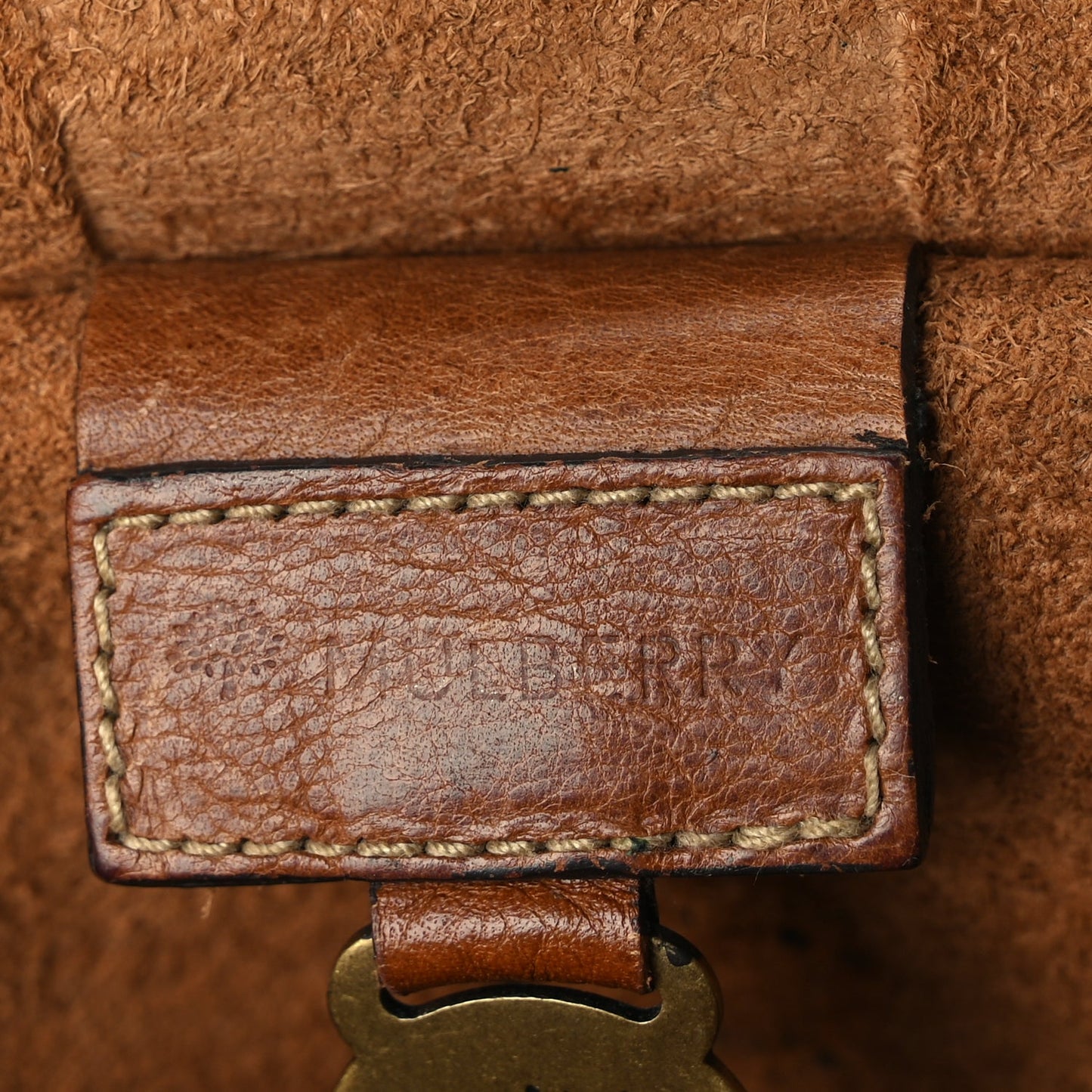 Mulberry Grain Calfskin New Antony Messenger Crossbody Oak