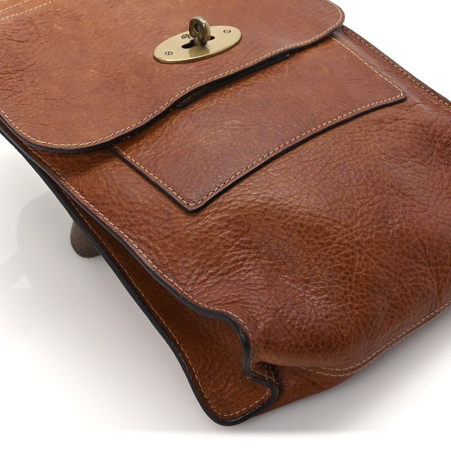 Mulberry Grain Calfskin New Antony Messenger Crossbody Oak