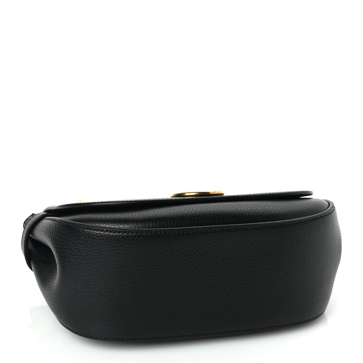 Mulberry Small Classic Grain Calfskin Small Amberley Satchel Black