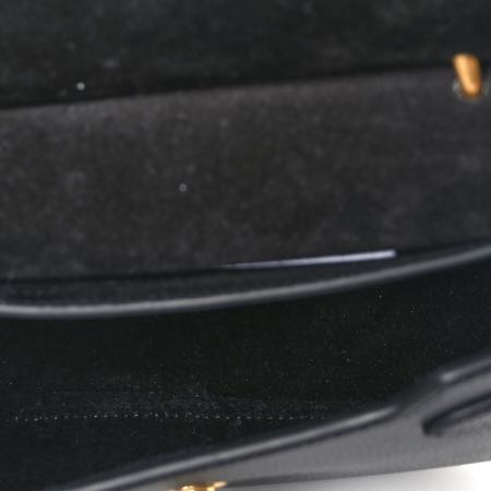 Mulberry Small Classic Grain Calfskin Small Amberley Satchel Black
