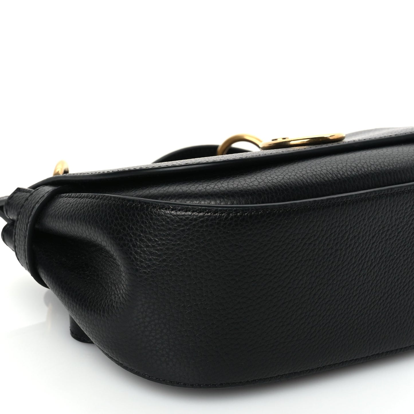 Mulberry Small Classic Grain Calfskin Small Amberley Satchel Black