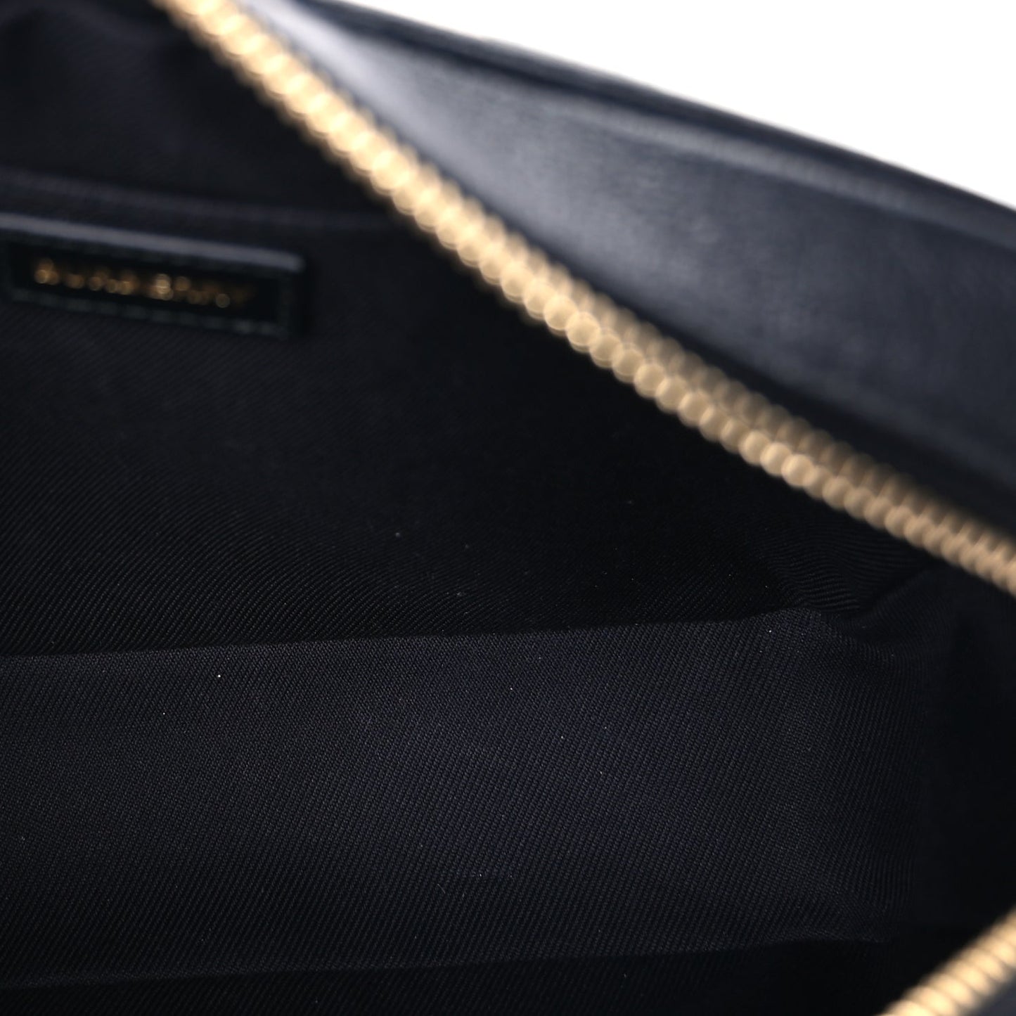 Burberry Calfskin House Check Medium Camera Bag Black