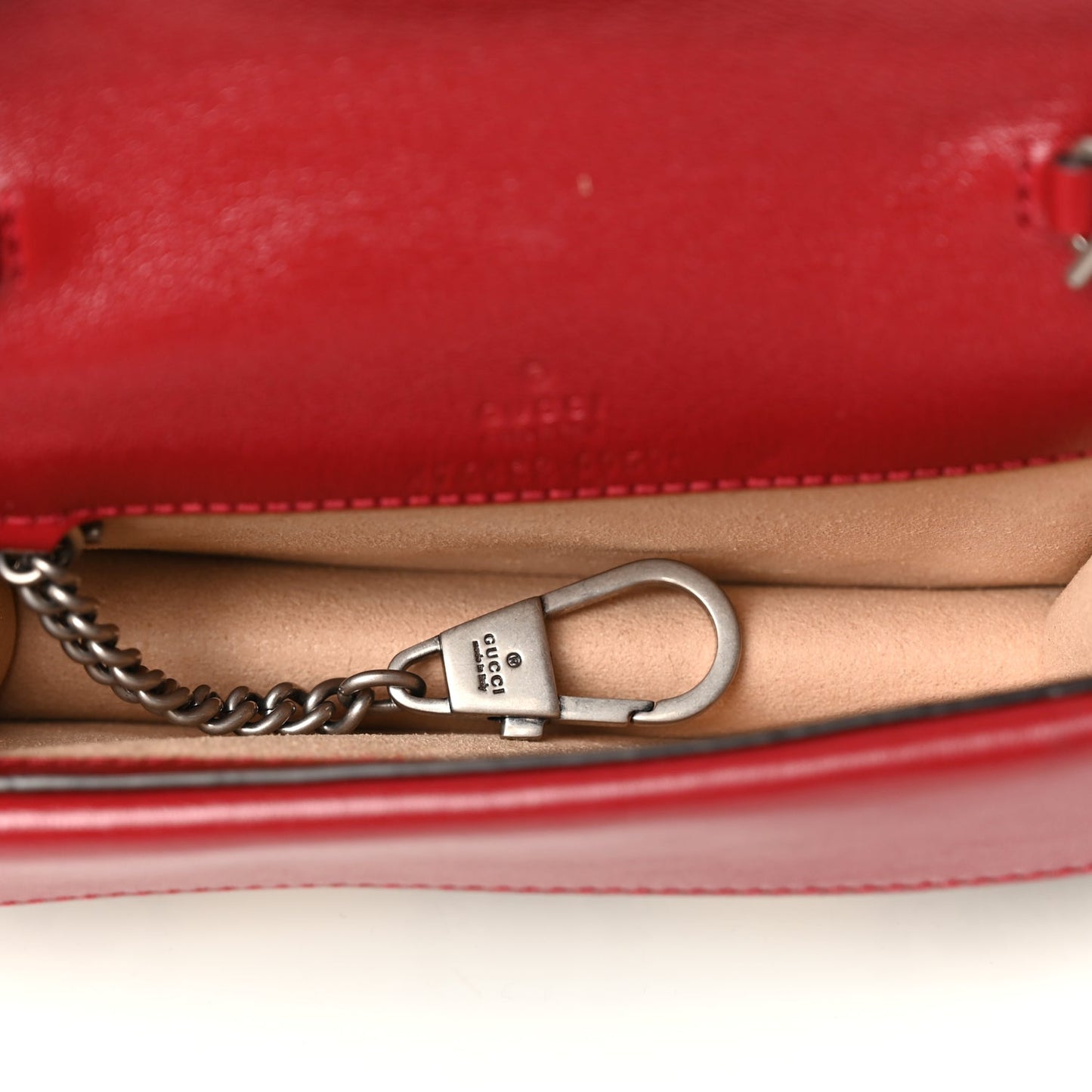 Gucci Tweed GG Monogram Super Mini Dionysus Shoulder Bag White Black Romantic Cherry