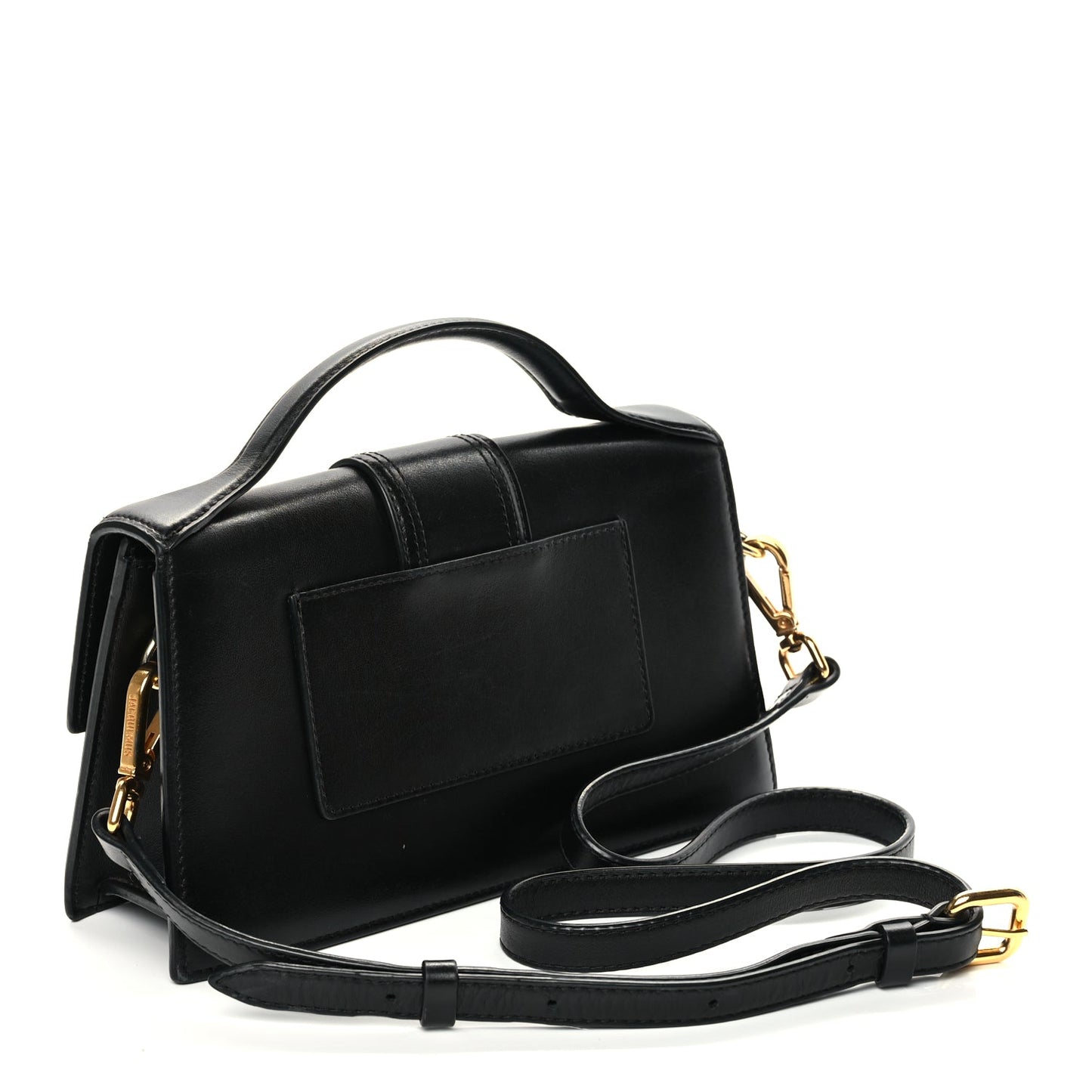 Jacquemus Smooth Calfskin Le Grand Bambino Black