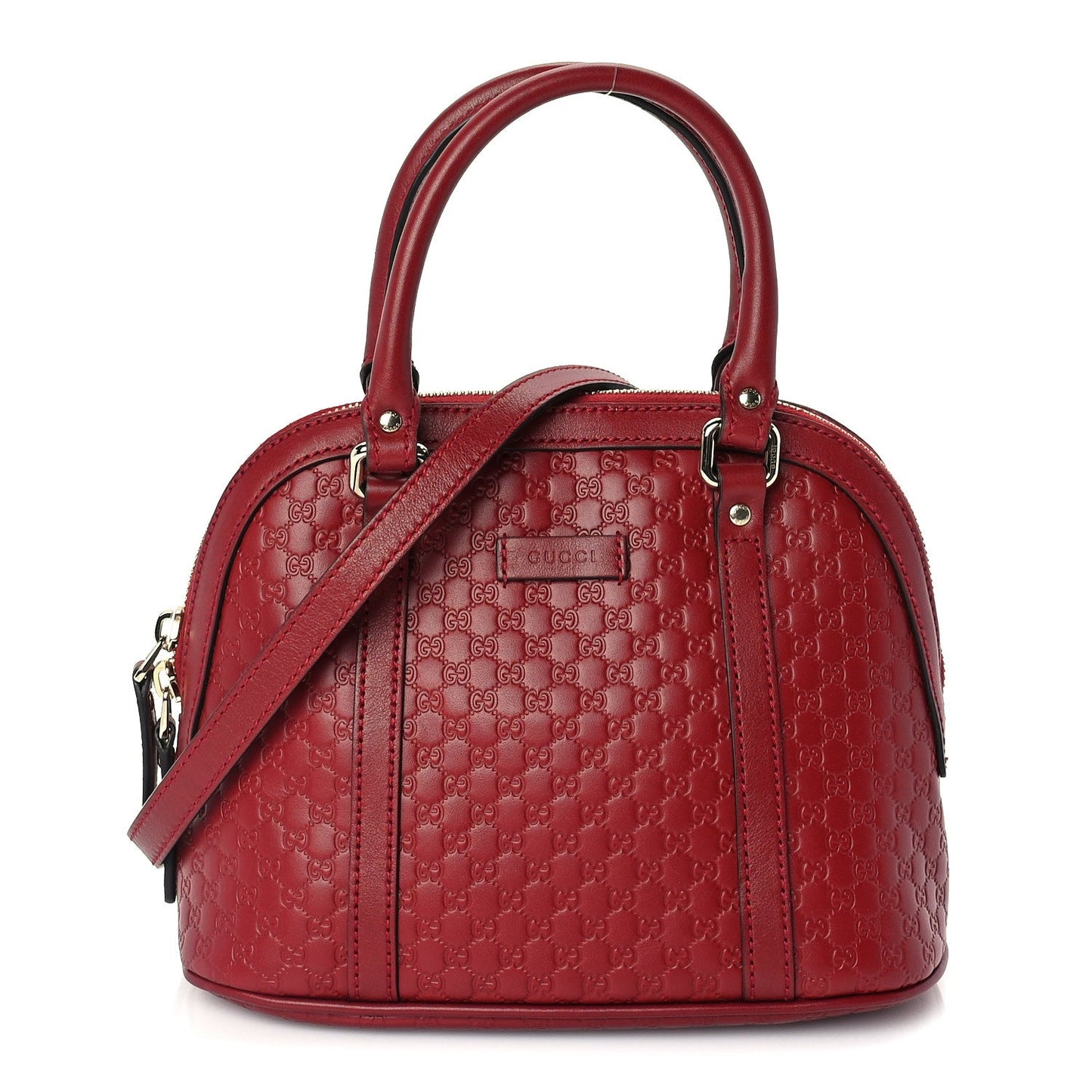 Gucci Soft Microguccissima Mini Dome Bag Rosso