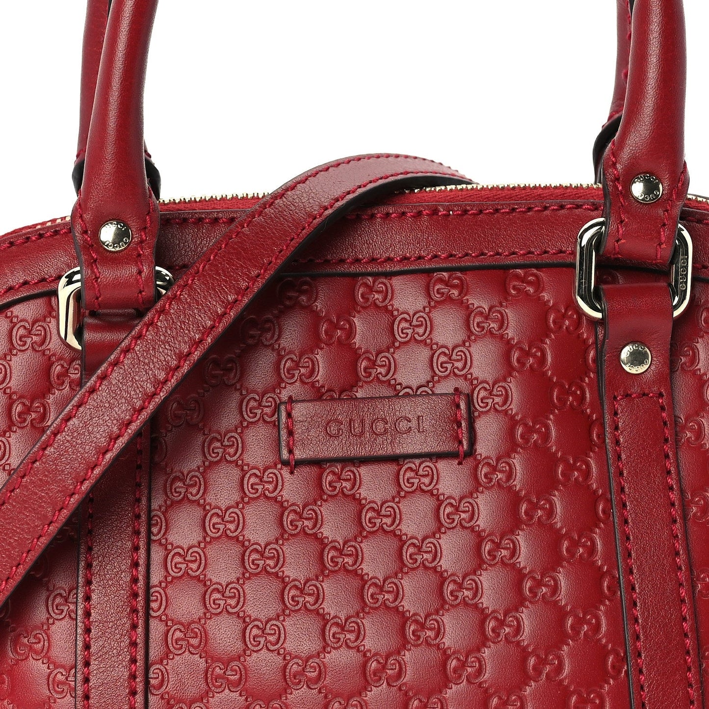 Gucci Soft Microguccissima Mini Dome Bag Rosso