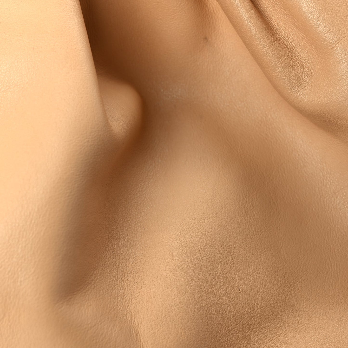 Bottega Veneta Smooth Butter Calf The Pouch Oversized Clutch Nude
