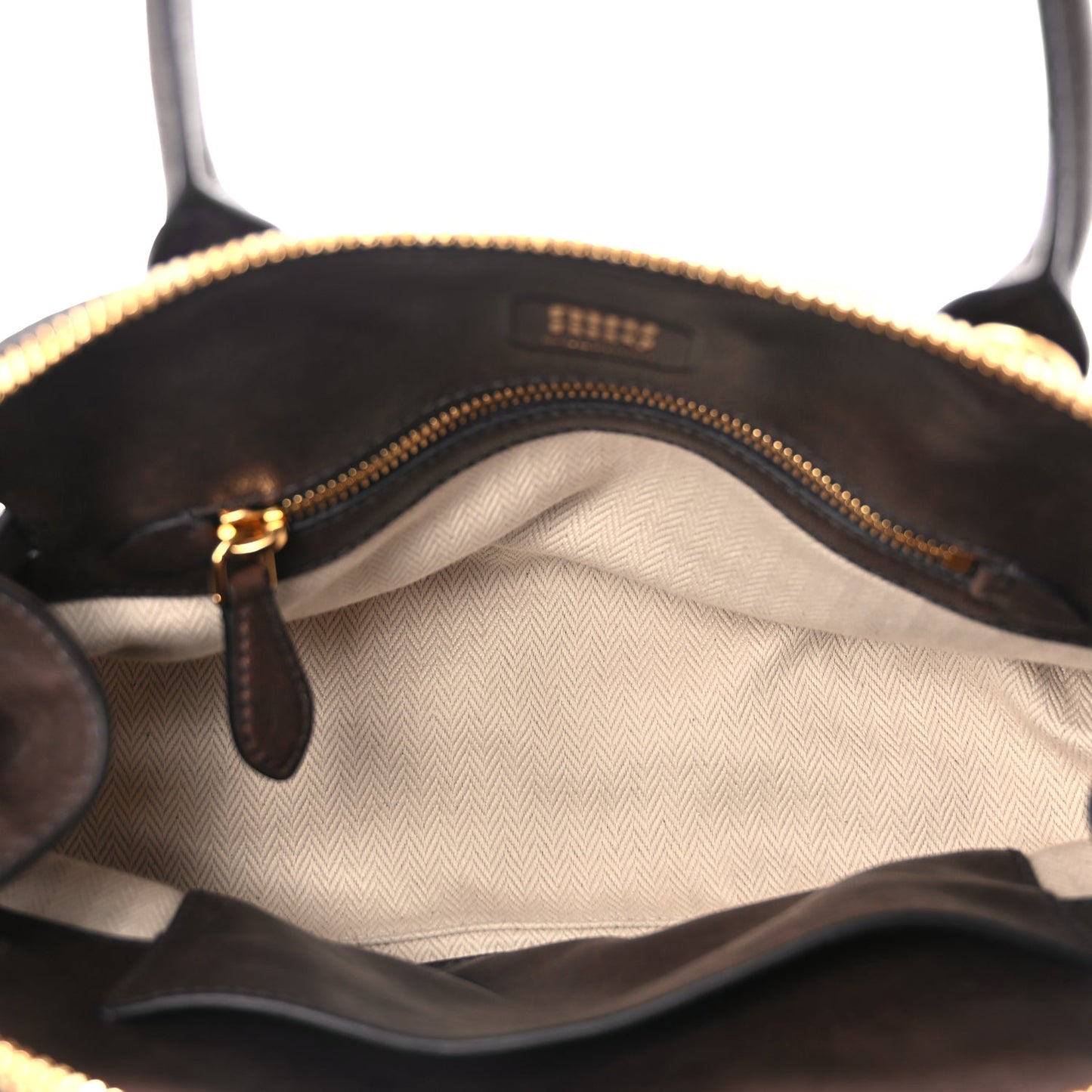 Miu Miu Nappa Aviator Regular Aventure Bag Briarwood