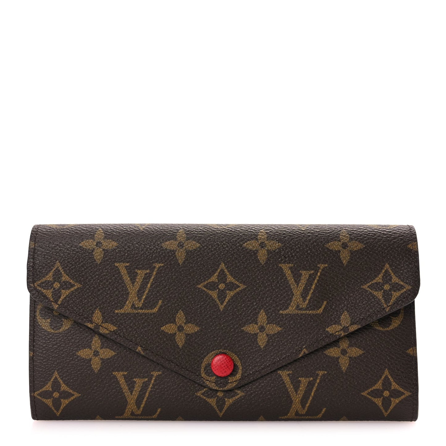 Louis Vuitton Monogram Josephine Wallet Red