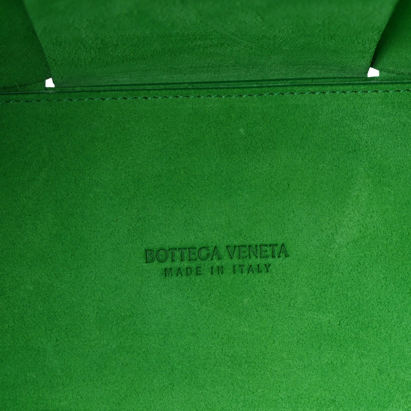 Bottega Veneta Nappa Maxi Intrecciato Medium Arco Tote  Pistachio Parakeet