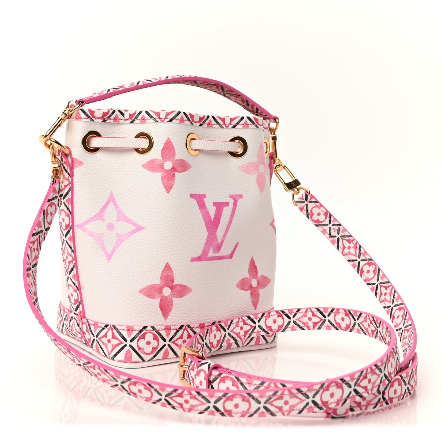 Louis Vuitton Monogram Giant By The Pool Nano Noe Rose