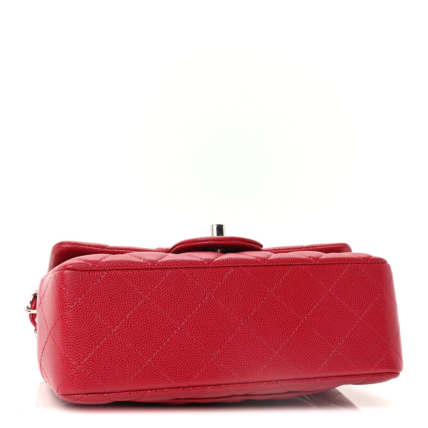 Chanel Caviar Quilted Mini Rectangular Flap  Pink