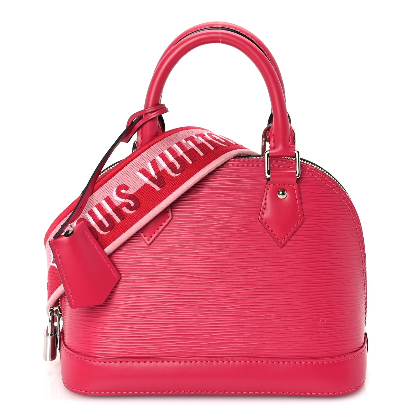 Louis Vuitton Epi Jacquard Alma BB  Rose Pondicherry
