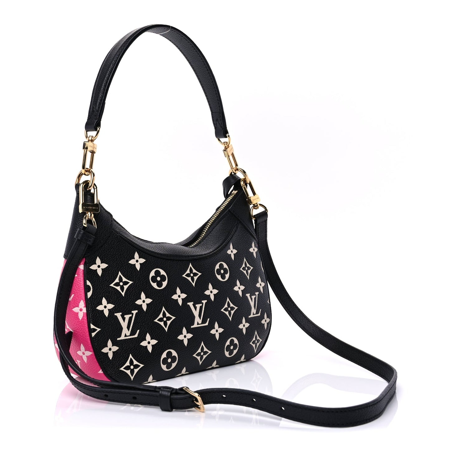 Louis Vuitton Empreinte Monogram Spring in the City Bagatelle NM  Black White Pink