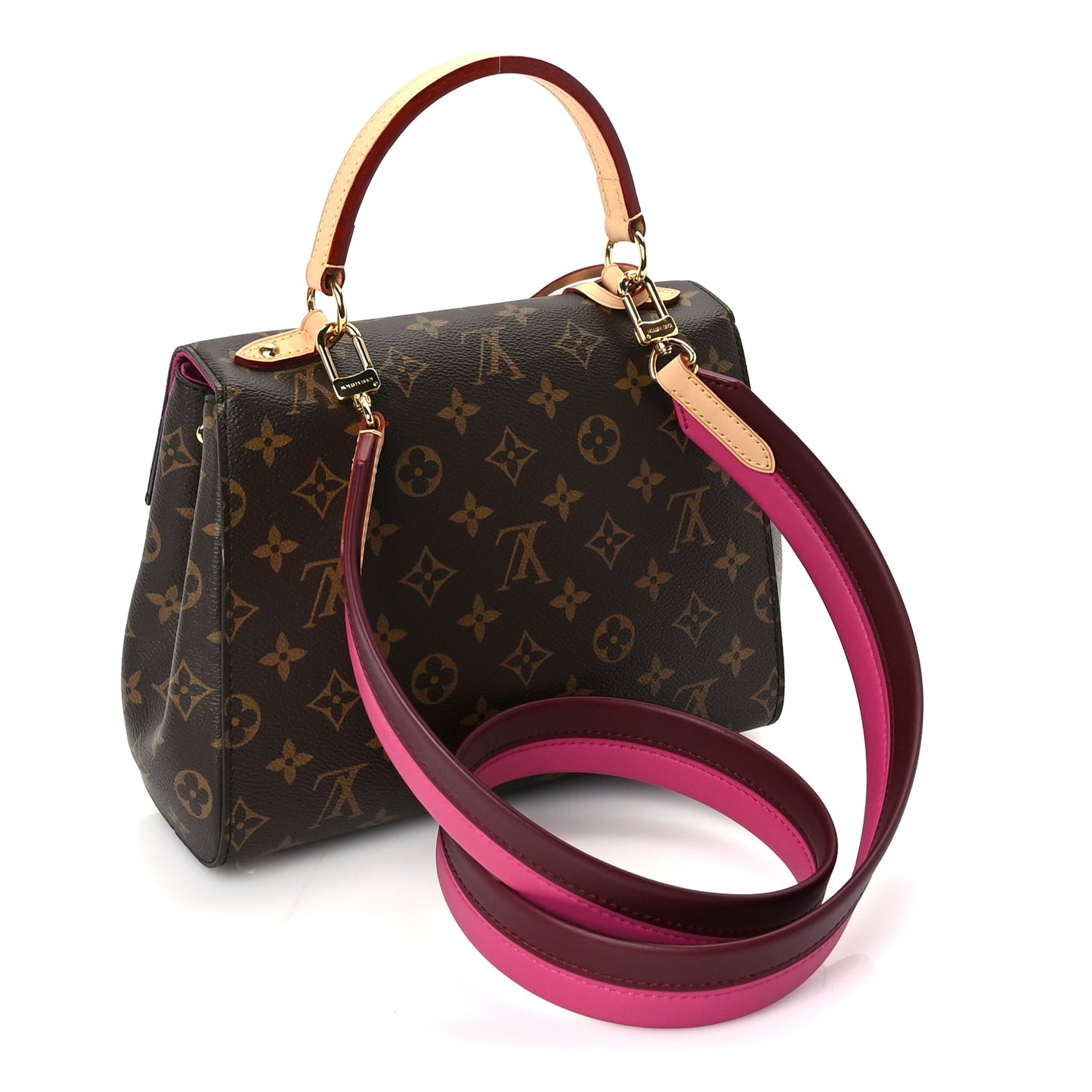 Louis Vuitton Monogram Cluny BB Bordeaux Fuchsia Bordeaux Fuchsia