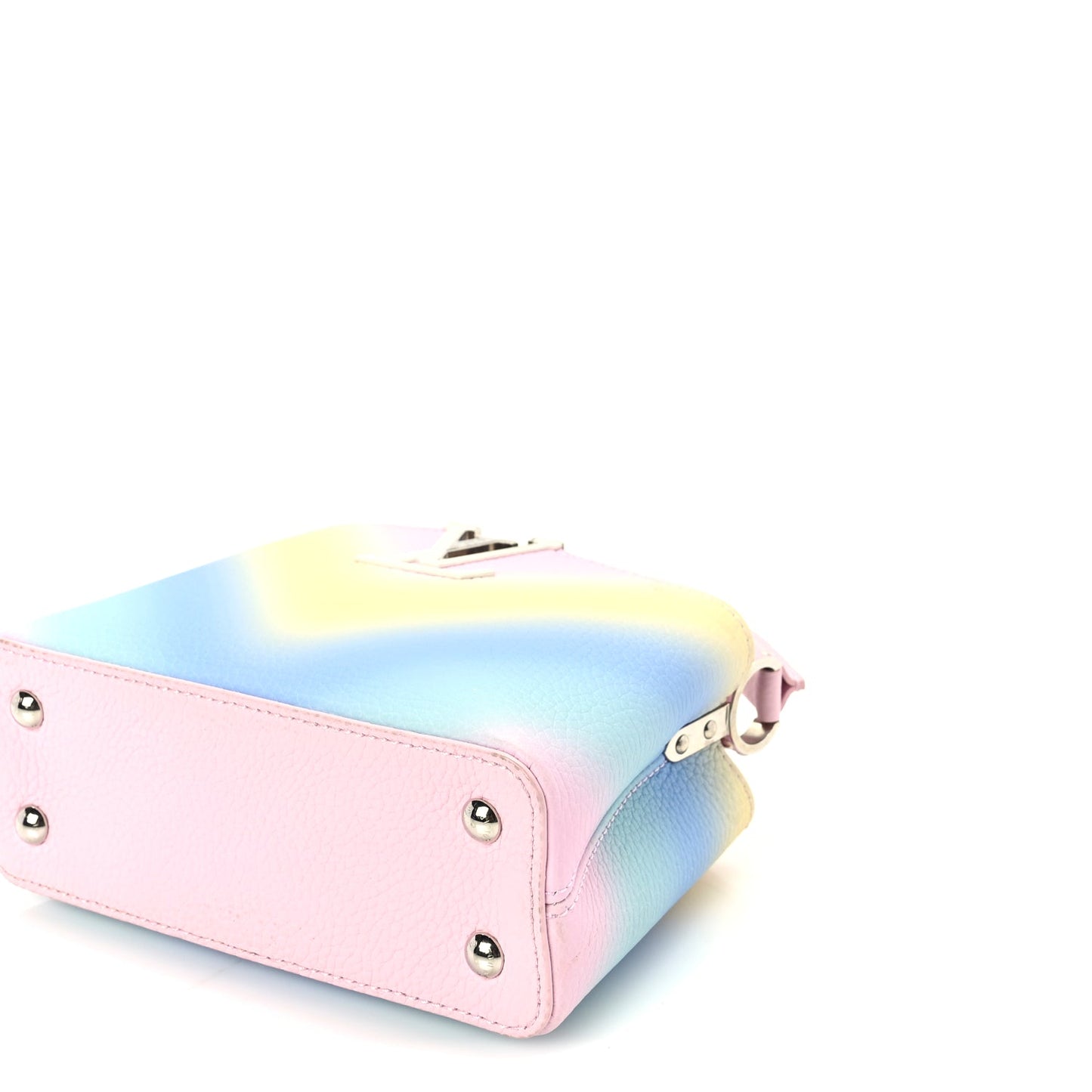 Louis Vuitton Taurillon Mini Degrade Rainbow V Capucines