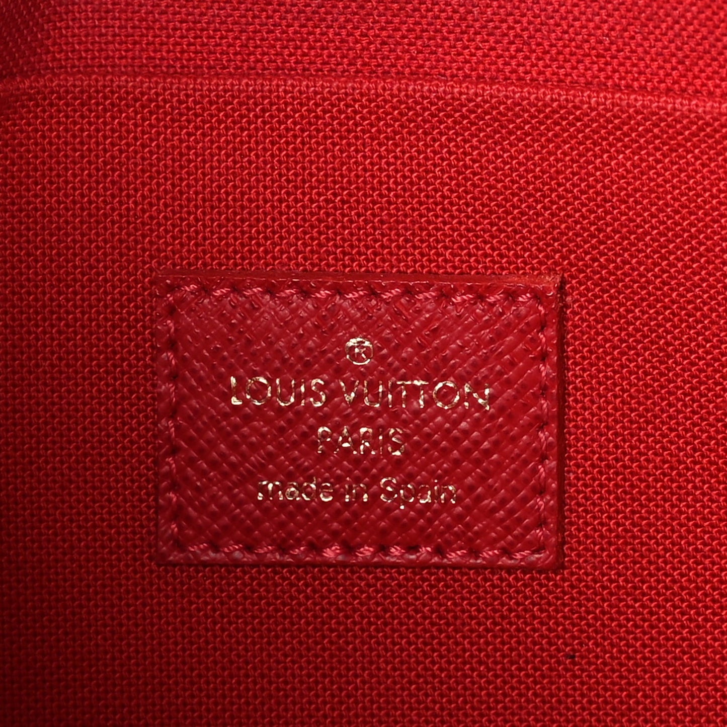 Louis Vuitton Damier Ebene Pochette Felicie Chain Wallet
