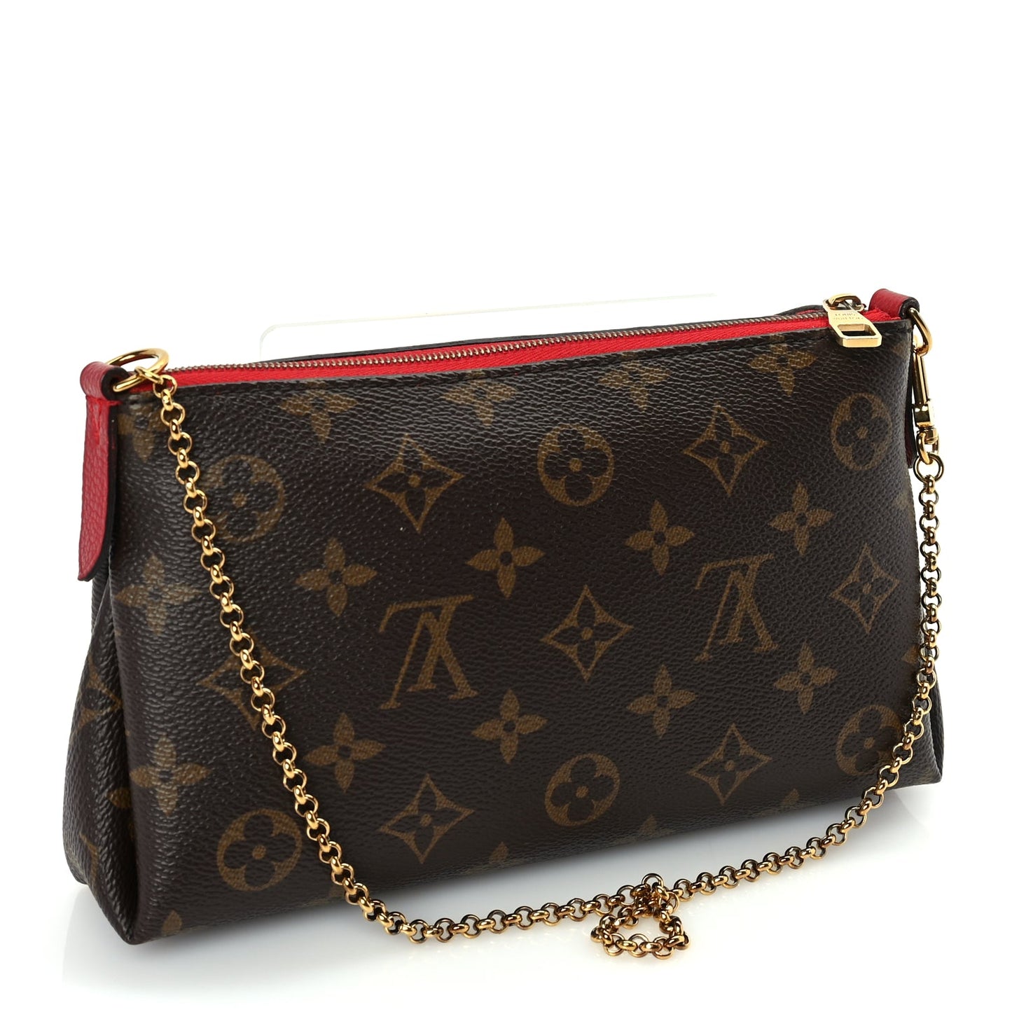 Louis Vuitton Monogram Pallas Clutch  Cherry