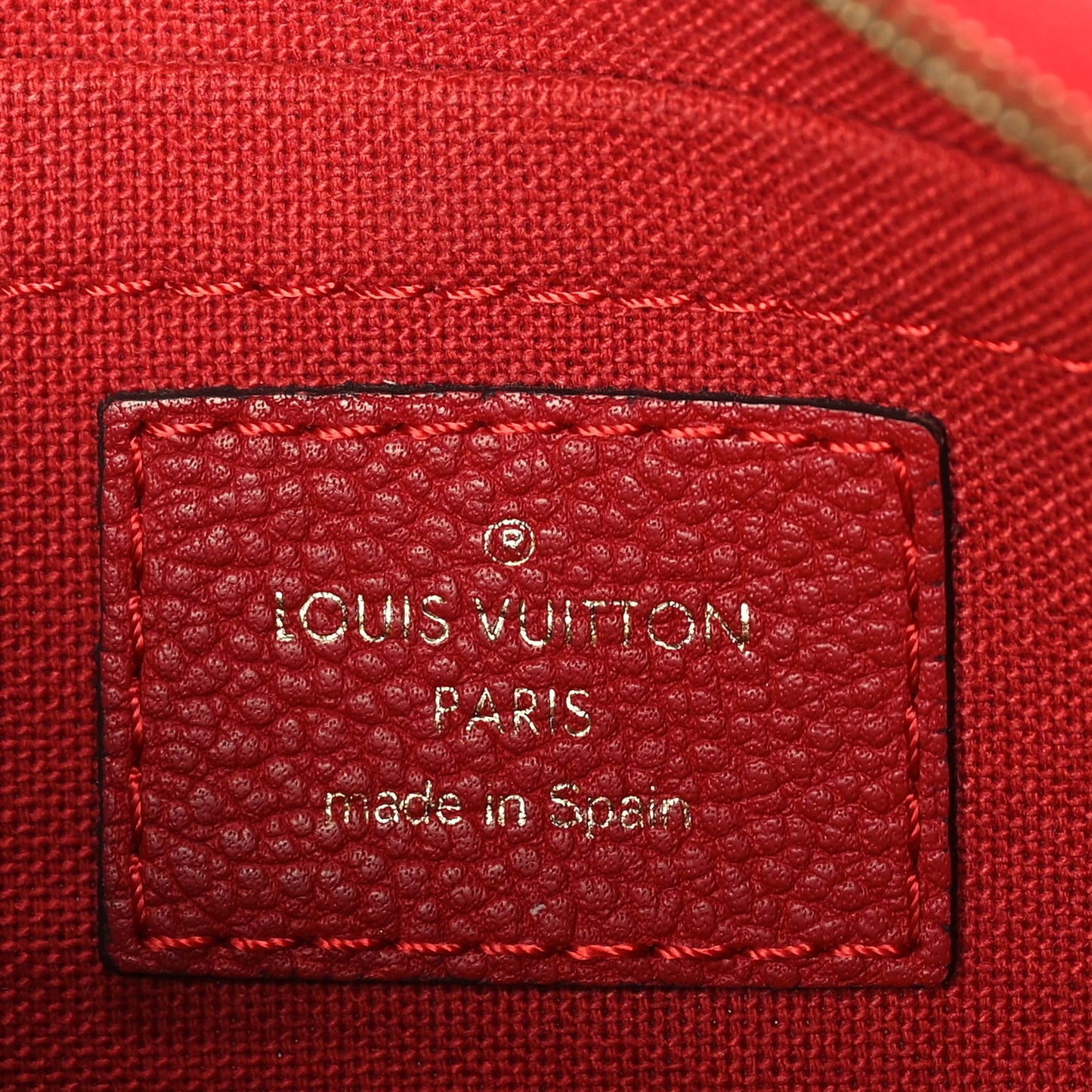 Louis Vuitton Monogram Pallas Clutch  Cherry