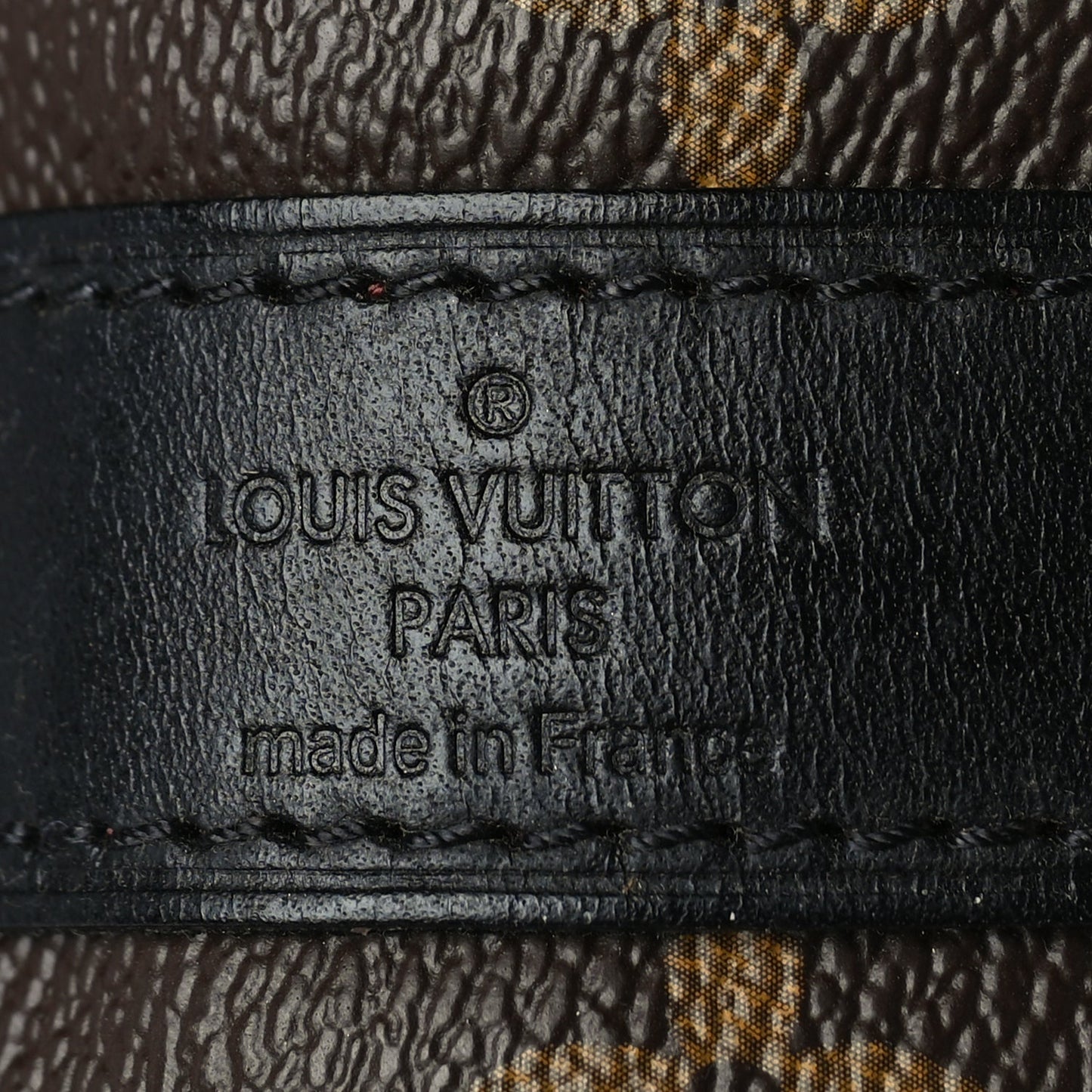 Louis Vuitton Monogram Macassar Keepall Bandouliere 45 Black
