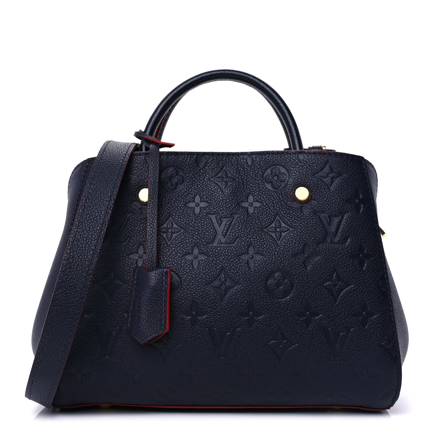 Louis Vuitton Empreinte Montaigne BB Marine Rouge