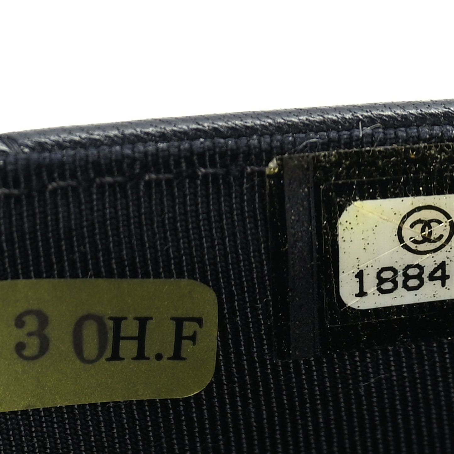Chanel Lambskin Quilted Wallet On Chain WOC Black