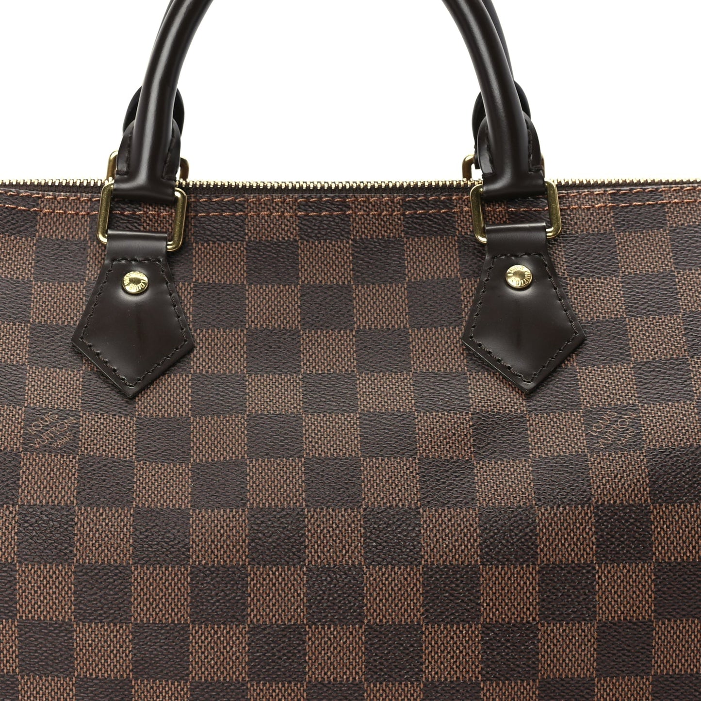 Louis Vuitton Damier Ebene Speedy 30 Brown