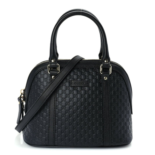 Gucci Microguccissima Mini Dome Bag Black