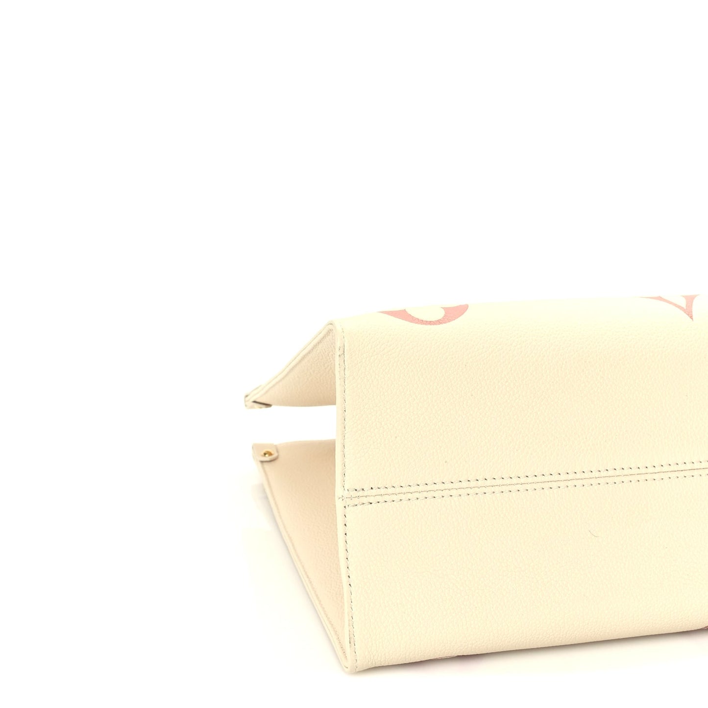 Louis Vuitton Empreinte Monogram Giant Onthego MM Creme Rose Trianon