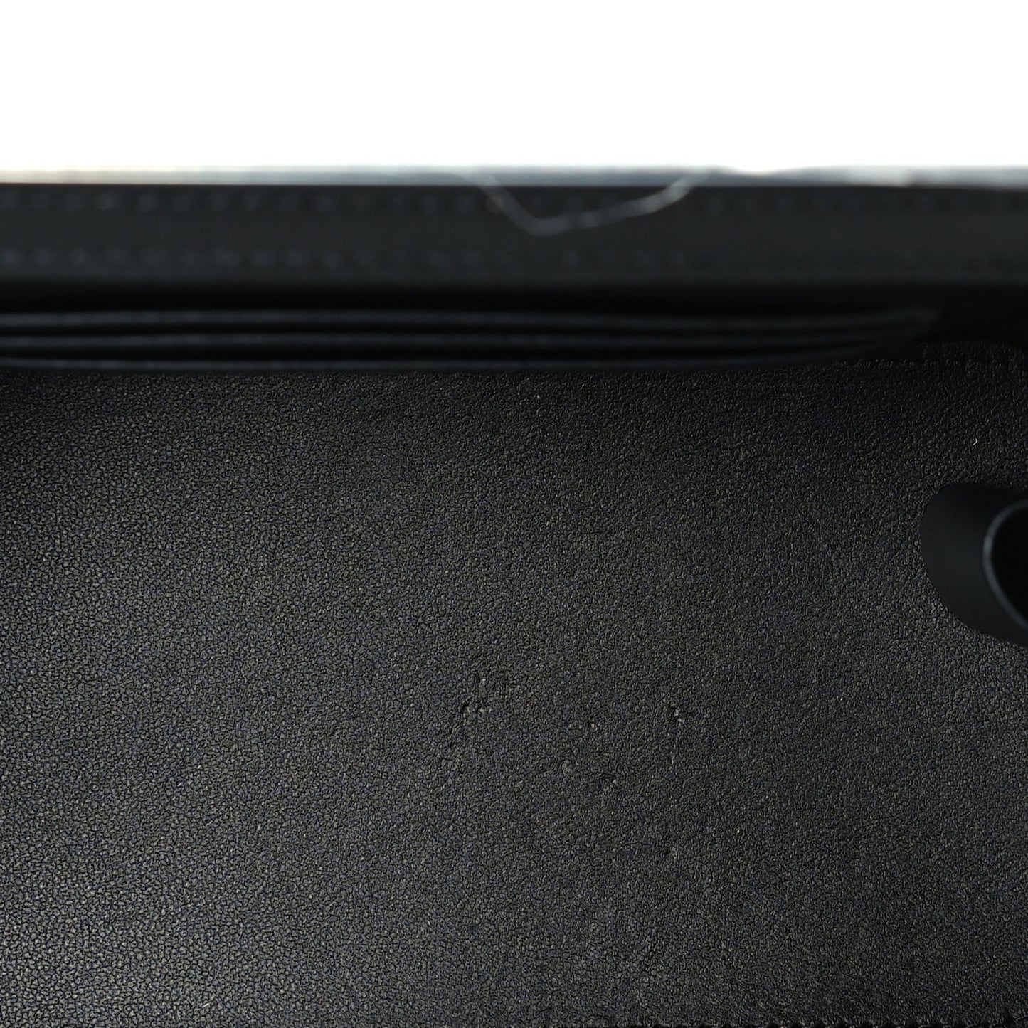 Chanel Lambskin Quilted 19 Pick Me Up Vanity Case  Black