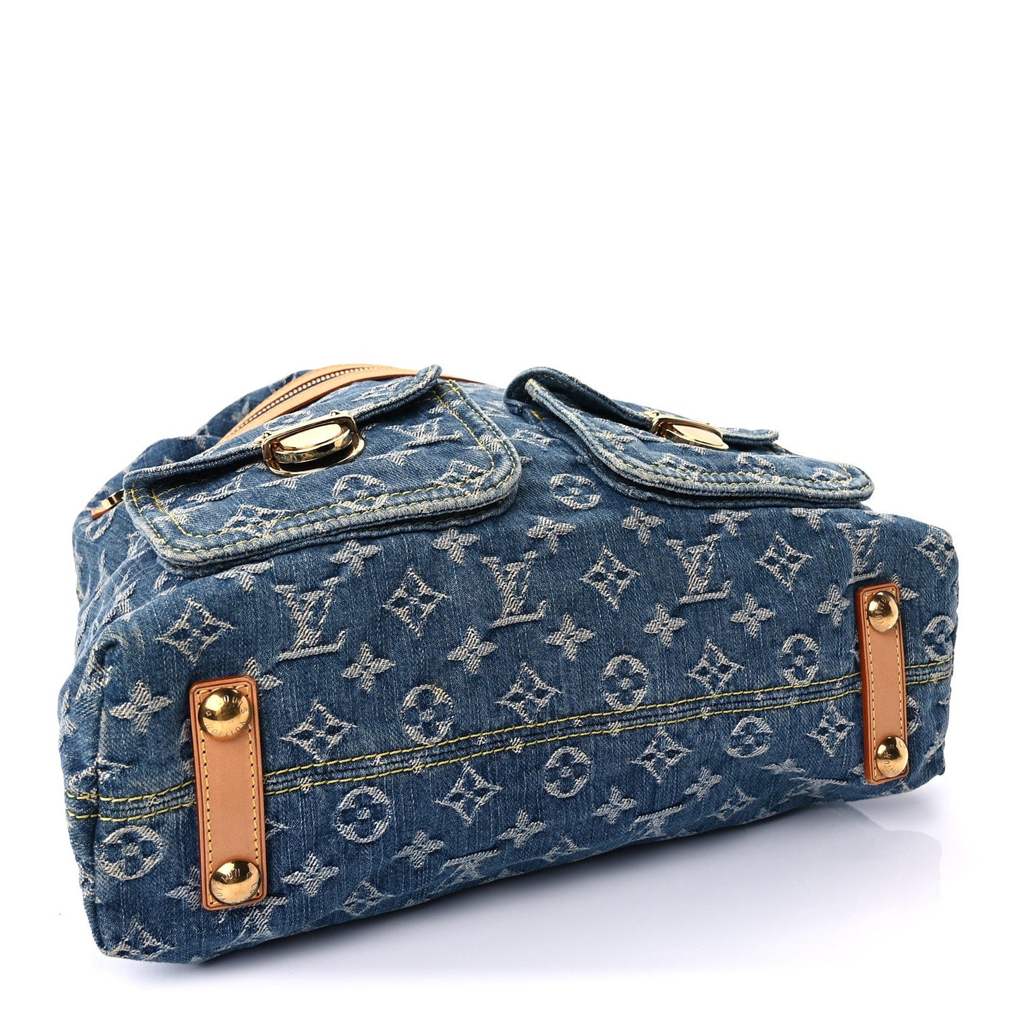Louis Vuitton Denim Baggy GM  Blue