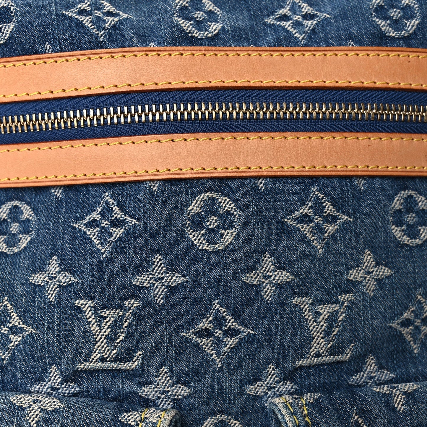 Louis Vuitton Denim Baggy GM  Blue