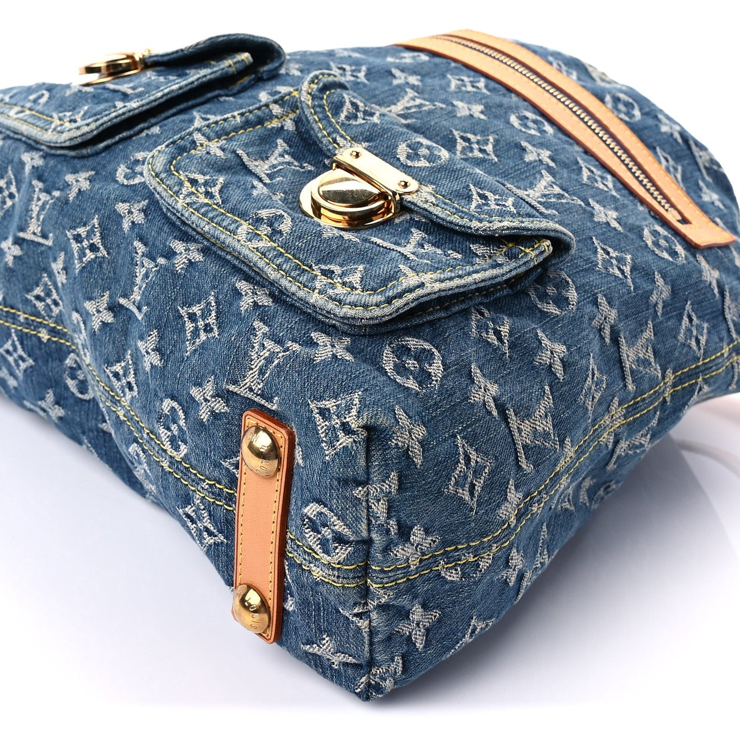 Louis Vuitton Denim Baggy GM  Blue