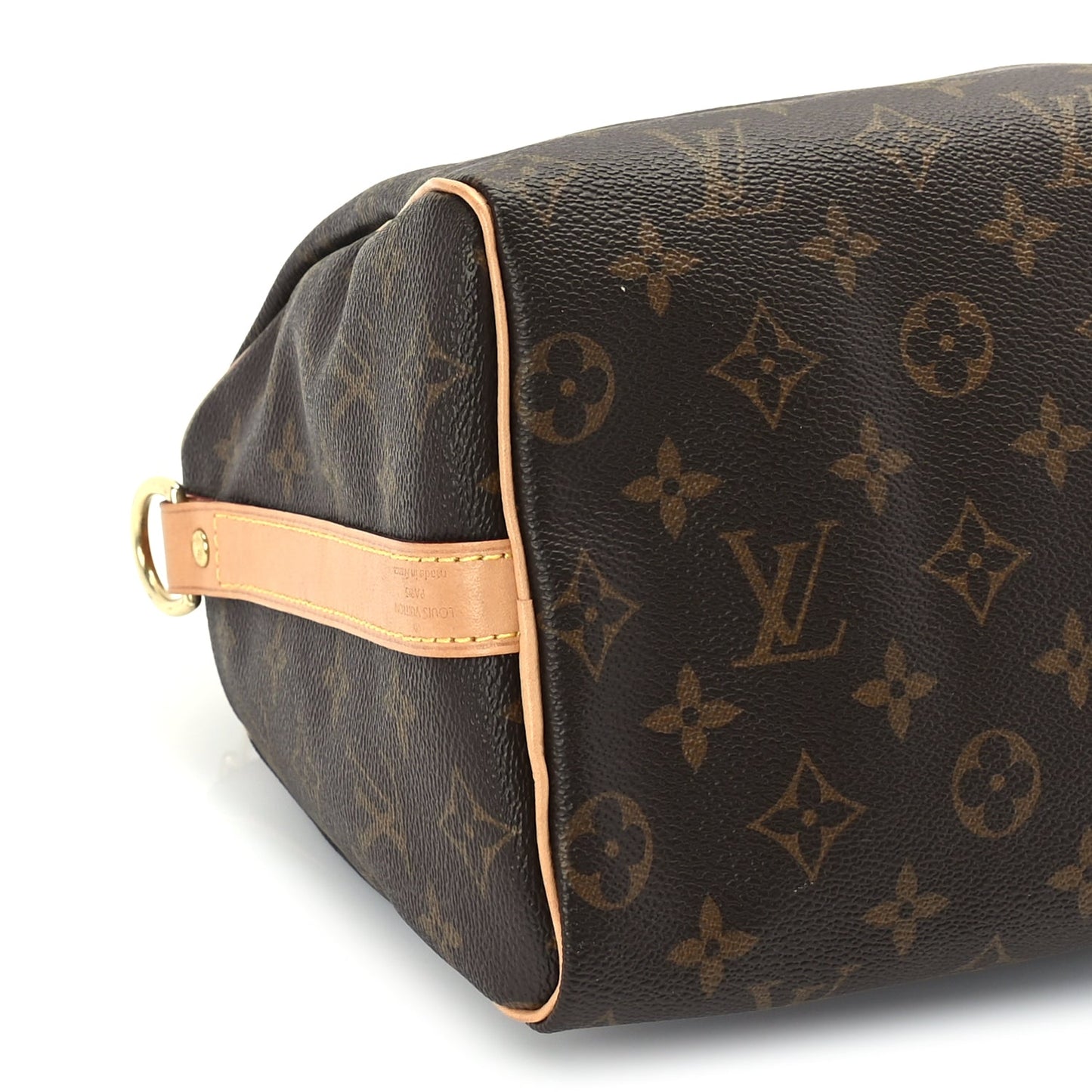 Louis Vuitton Monogram Speedy Bandouliere 25 Brown